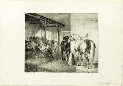 ファリアーズショップ 作： Jean Louis André Théodore Géricault
