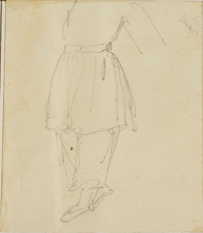 作業着姿の下半身 作： Jean Louis André Théodore Géricault