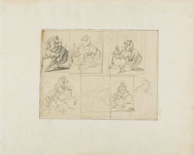 学問 作： Jean Louis André Théodore Géricault