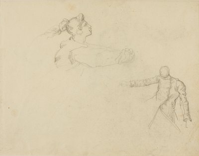 女性と兵士の研究 作： Jean Louis André Théodore Géricault