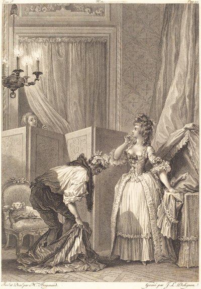 殴られてコンテンツの寝取られ 作： Jean Louis Delignon and Antoine Jean Duclos after Jean Honoré Fragonard