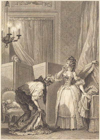 殴られてコンテンツの寝取られ 作： Jean Louis Delignon and Antoine Jean Duclos after Jean Honoré Fragonard