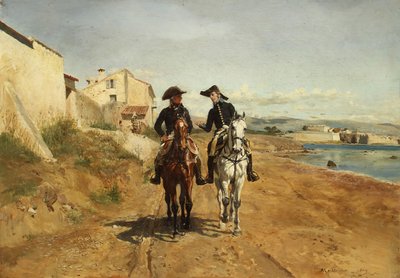 将軍とその補佐官、1869年。 作： Jean Louis Ernest Meissonier
