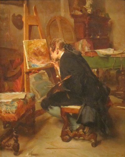 画家 作： Jean-Louis Ernest Meissonier