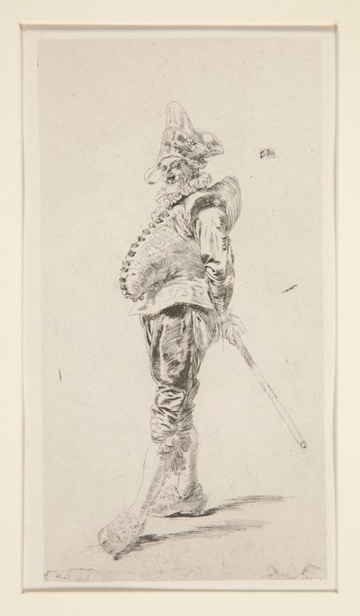 パンチネロ 作： Jean Louis Ernest Meissonier