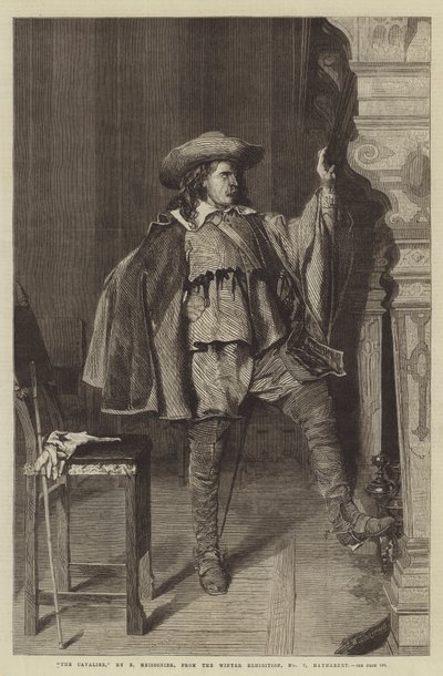 キャバリア、冬の展覧会から、第7、ヘイマーケット 作： Jean Louis Ernest Meissonier