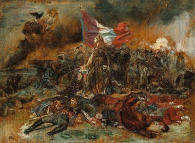 パリの防衛、187071。 作： Jean Louis Ernest Meissonier