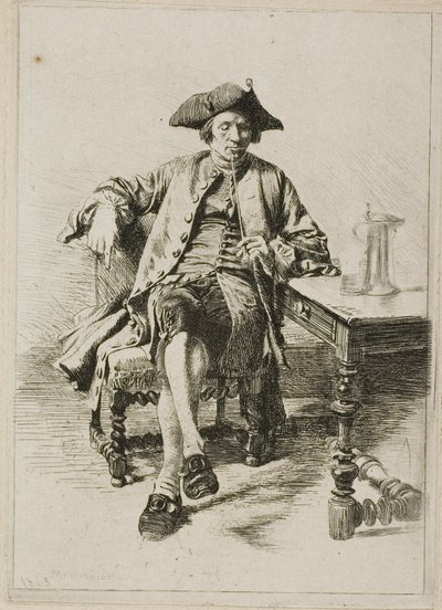 グランドスモーカー 作： Jean Louis Ernest Meissonier