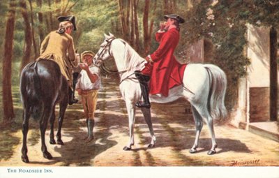 ザロードサイドイン 作： Jean Louis Ernest Meissonier