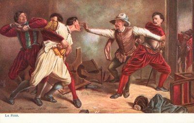 ラリシェ 作： Jean Louis Ernest after Meissonier