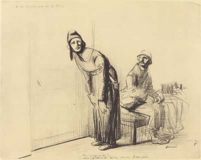 平和会議で 作： Jean Louis Forain