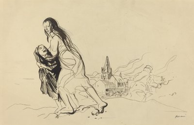ドゥエー後 作： Jean Louis Forain