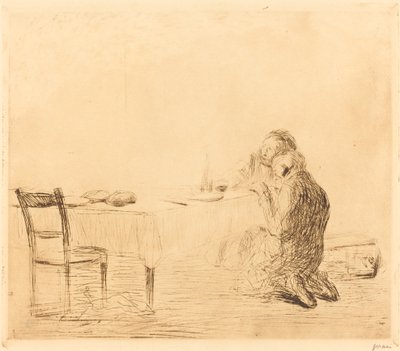 ビジョンの後（二皿目） 作： Jean Louis Forain