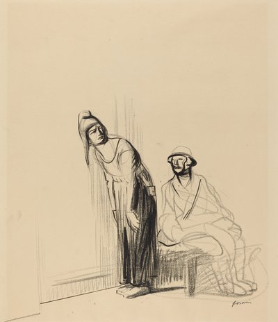 1919年頃、平和会議にて。 作： Jean Louis Forain
