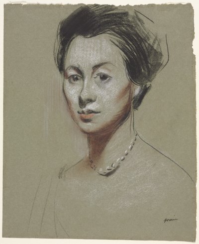 Ava Mendelsohn、1800年代の第4四半期または1900年代の最初の3分の1。 作： Jean Louis Forain