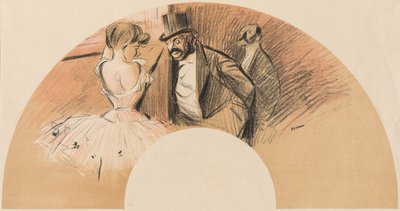 バアル・ガワールのファン 作： Jean Louis Forain