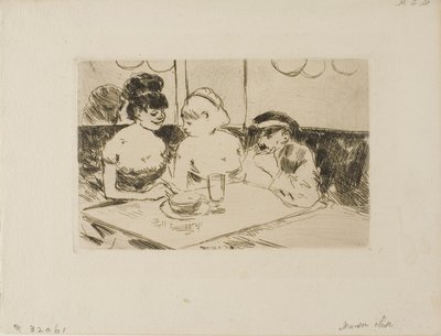売春宿 作： Jean Louis Forain