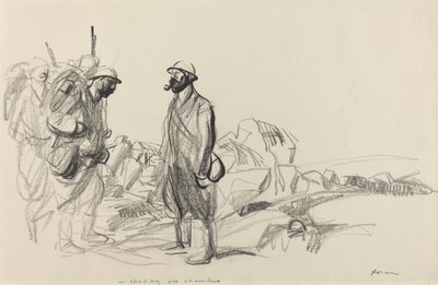 部屋を選ぶ、191419年頃。 作： Jean Louis Forain