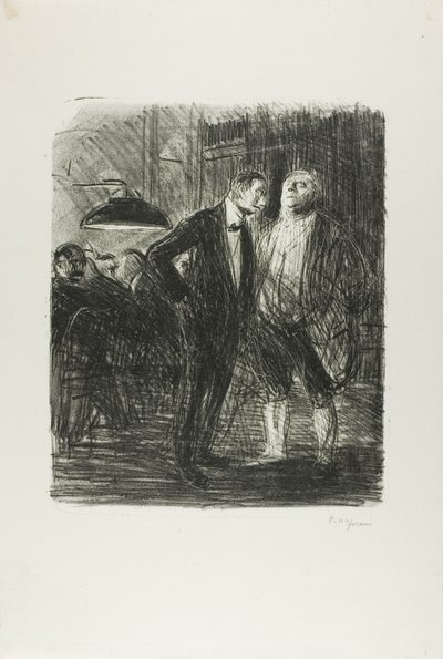 片付けた 作： Jean Louis Forain