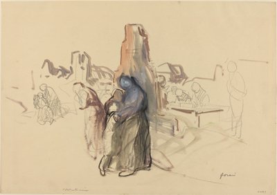 これは1914年から1919年にかけての私たちの家です。 作： Jean Louis Forain