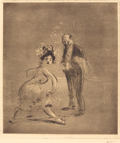 ダンサー兼ヘッドウェイター 作： Jean Louis Forain