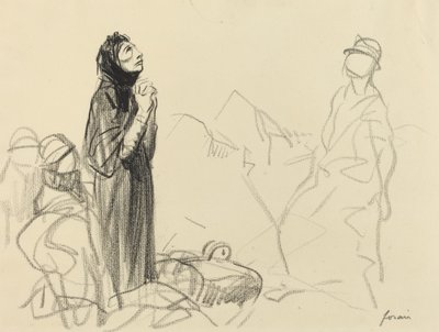 休戦中、191419年頃。 作： Jean Louis Forain