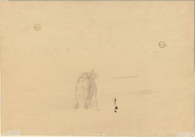 ランドスケープヴァーソのフィギュアc。 1919年。 作： Jean Louis Forain