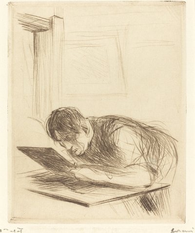 フォランエッチング（初版） 作： Jean Louis Forain