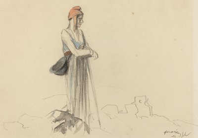 フランス・ウェイツ、c。 19141919. 作： Jean Louis Forain