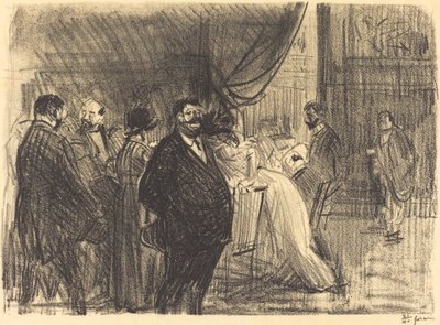ギャンブルルーム 作： Jean Louis Forain