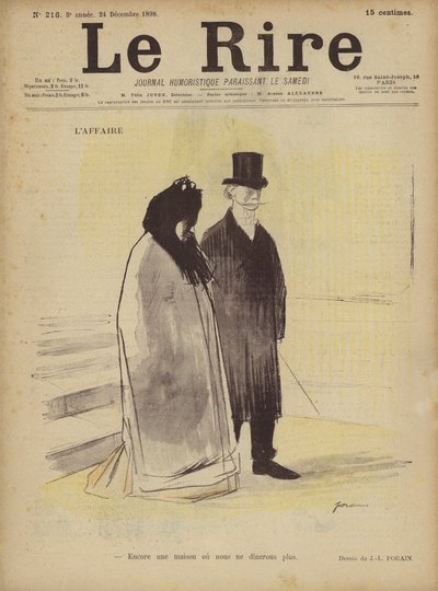 ル・リールのイラスト 作： Jean Louis Forain