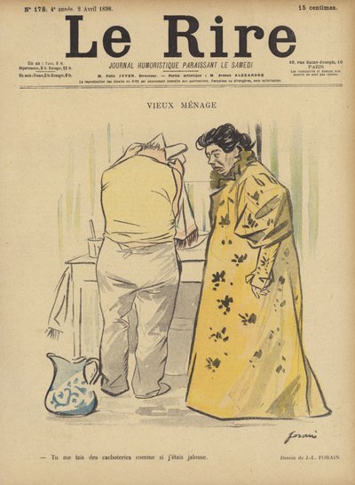 ル・リールのイラスト 作： Jean Louis Forain