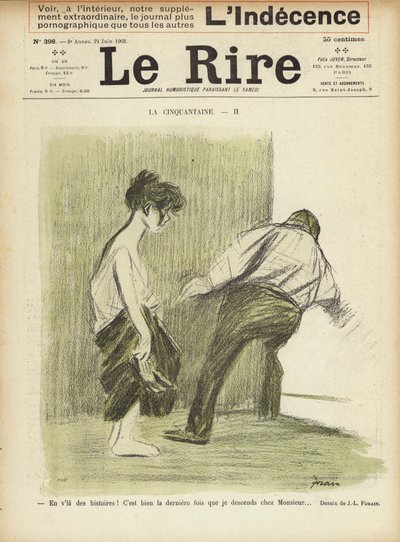 ル・リールのイラスト 作： Jean Louis Forain