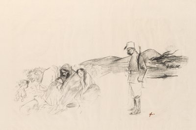 ギリシャで 作： Jean Louis Forain