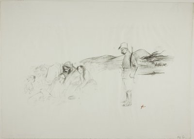 ギリシャで 作： Jean Louis Forain