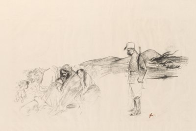 ギリシャで。 作： Jean Louis Forain