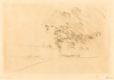 ベルサイユの公園にて（一皿目） 作： Jean Louis Forain