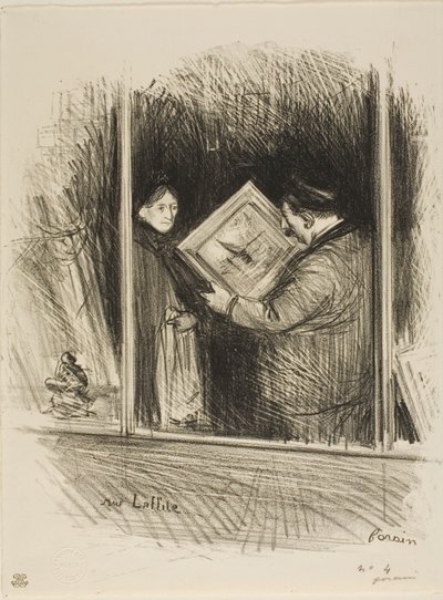 ラフィットストリート 作： Jean Louis Forain