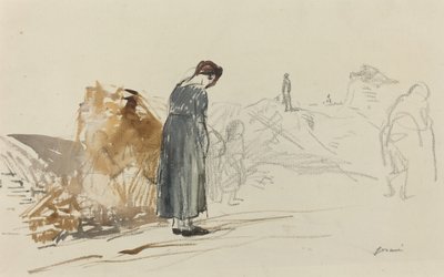 ドイツ人が去ったのは1914年から1919年の間。 作： Jean Louis Forain