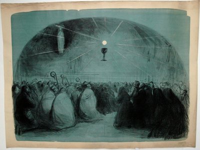 ルルド、1914年、第25回国際聖体大会 作： Jean Louis Forain