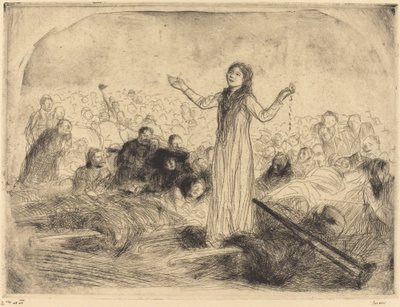 奇跡のルルド（二皿目） 作： Jean Louis Forain