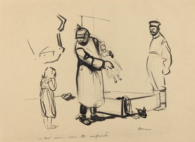 ナック・パリ。 -私も、子供のチャイ、c。 19141919. 作： Jean Louis Forain