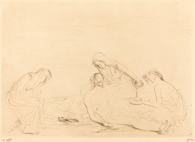 ピエタ（三皿目） 作： Jean Louis Forain