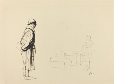 ポイユとナース、191419年頃。 作： Jean Louis Forain