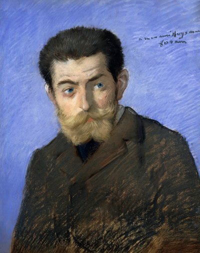 シャルル＝マリー＝ジョルジュ・ヒュースマンスのペンネーム、ジョリス・カール・ヒュースマンスの肖像（パリ 作： Jean Louis Forain