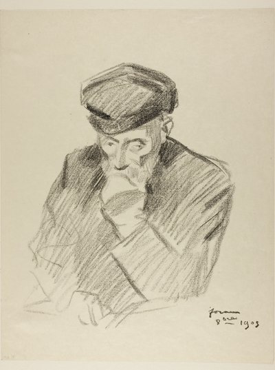 ルノワールの肖像、第四皿 作： Jean Louis Forain