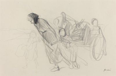 難民 作： Jean Louis Forain