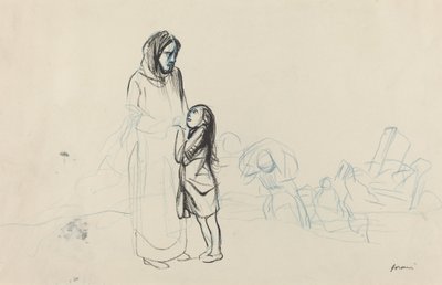 Refugees, c. 191419. 作： Jean Louis Forain