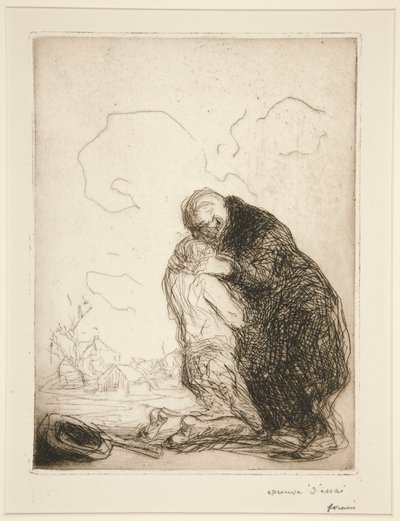 放蕩息子の帰還 作： Jean Louis Forain