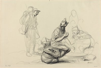 シェフ、c。 19141919. 作： Jean Louis Forain